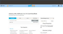 Desktop Screenshot of classifieds.gulflive.com